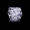 2 pcs Transparent Cosmetic Storage Box Cylindrical Makeup Organizer Lip Gloss Lipstick Pen Holder Desk Versatile Desktop Organizer view 3