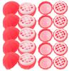 Empty Lip Balm Containers 30Pcs Lipstick Case Screw Cap Ball Lipstick Tubes With Holder Diy Lip Gloss Sphere Containers For Women view 1