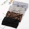 Acenail Wide Headbands Women Non Slip Knotted Turban Headband Boho Elastic Leopard Hairbands Workout Running Yoga Hair Scarfs Bohemian Head Wraps Fashion Hair Accessories for Women 4Pcs (#1 Casual) view 2