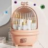 Alipis Box Cosmetic Storage Box Perfume Organizer Desk Drawer Organizer Clear Makeup Organizer Holder Drawer Organizer with Lid Drawer Storage Organizer Drawers Skincare Cosmetics Pink Pp view 2
