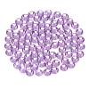 Novani Rhinestones 3000Pcs Flatback Crystal Round Loose Gemstones Glass Rhinestones for Crafts Makeup Nail Art Clothes Shoes DIY Decorations(SS10, 2.7-2.9mm,Lavender) view 1