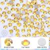 Novani Rhinestones 3000Pcs Flatback Crystal Round Loose Gemstones Glass Rhinestones for Crafts Makeup Nail Art Clothes Shoes DIY Decorations(SS10, 2.7-2.9mm,MetalSunlight) view 2