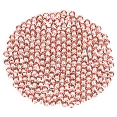 Novani Rhinestones 3000Pcs Flatback Crystal Round Loose Gemstones Glass Rhinestones for Crafts Makeup Nail Art Clothes Shoes DIY Decorations(SS6, 1.9-2.0mm,Champagne)