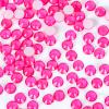 Novani Rhinestones 300Pcs Flatback Crystal Round Loose Gemstones Glass Rhinestones for Crafts Makeup Nail Art Clothes Shoes DIY Decorations(SS30,6.4-6.6mm,Jelly Rose) view 2