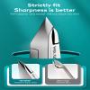 Cuticle Trimmer with Cuticle Pusher,Cuticle Nipper Professional Stainless Steel Cuticle Cutter,Sharp Durable Pedicure Manicure Tools for Fingernails and Toenails view 3