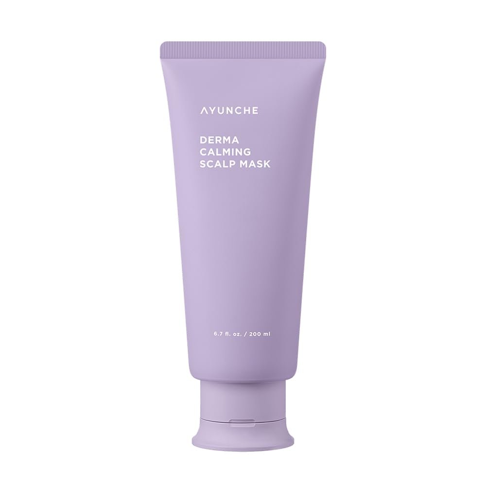 AYUNCHE Derma Calming Hair Mask 6.7 fl. oz. (200ml) [For Dry & Sensitive Scalp] | Moisturizing and Soothing Hair Pack | Vegan Hair Mask | Korean Salon Brand