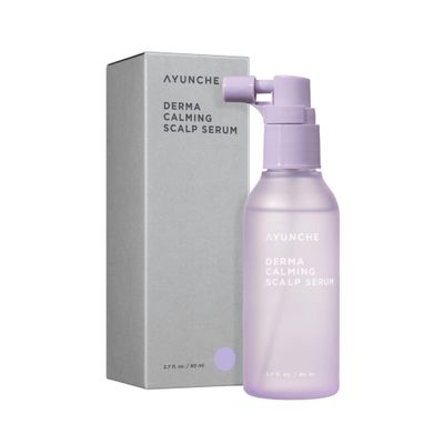 AYUNCHE Derma Calming Hair Serum 2.7 fl oz (80ml) [For Dry & Weakened Scalp] | Moisturizing and Soothing | Cica Hair Care | Vegan | Korean Salon Brand