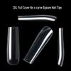 SITELENABY Acrylic 3XL Full Cover Square Nail Tips, 12 Sizes, 360pcs, Clear, Glossy Finish view 3