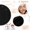 Foaincore 40 Pcs Reusable Makeup Remover Pads with Mesh Storage Bag and Bamboo Box Washable Bamboo Cotton Rounds Soft Reusable Face Pad for Toner Skin Various Skin Care Products(Black) view 2