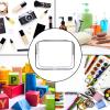 Lermende 2pcs Clear Toiletry Bag TSA Approved Travel Bag,Carry On for Travel,Airport Airline Accessories Compliant Bag,Quart Sized Makeup Cosmetic bag Women Men (Transparent Black, 2 Pack) view 4