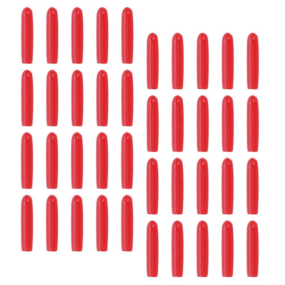 120pcs Tweezer Covers Grafting Eyelashes Elbow Tweezers Tips Covers Non Protective Caps