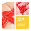 120pcs Tweezer Covers Grafting Eyelashes Elbow Tweezers Tips Covers Non Protective Caps view 2