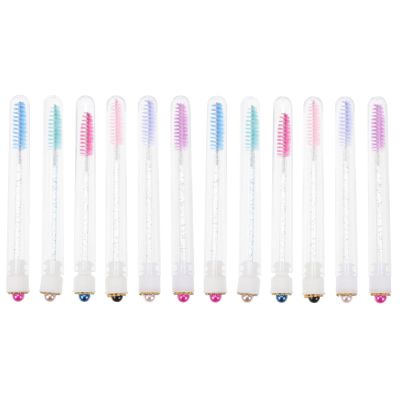 minkissy 20sets Empty Mascara Tubes Wands Eyelash Brush and Tube for Diy Mascara for Makeup Applications and Eyelash Extensions Random Style