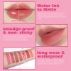 KIMUSE Water Gel Lip Tint 6 Colors Set, Highly Pigmented Long Lasting Moisturizing Glossy Lip Stains, Hydrate Lightweight Lip Gloss Makeup view 2