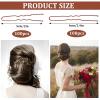 200Pcs 2.4 & 2Inches Hair Pins for Buns Hair Bun Pins Bun Hair Pins With Storage Box for Women Girls and Hairdressing Salon (Brown) view 2