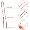 200Pcs 2.4 & 2Inches Hair Pins for Buns Hair Bun Pins Bun Hair Pins With Storage Box for Women Girls and Hairdressing Salon (Brown) view 3