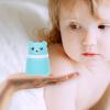 FOMIYES Baby Talc Dispenser Bear Powder Puff Box Portable Storage Box Shaker Container view 4