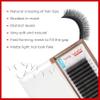 THE LASH SUPPLY YY Hybrid Eyelash Extension Professional Supplies, C/D Curl, 9-15mm Length, 0.07 Thickness, Matte Black Fake Eye Lashes, Soft and Lightweight Lashes Mixed Pack view 4