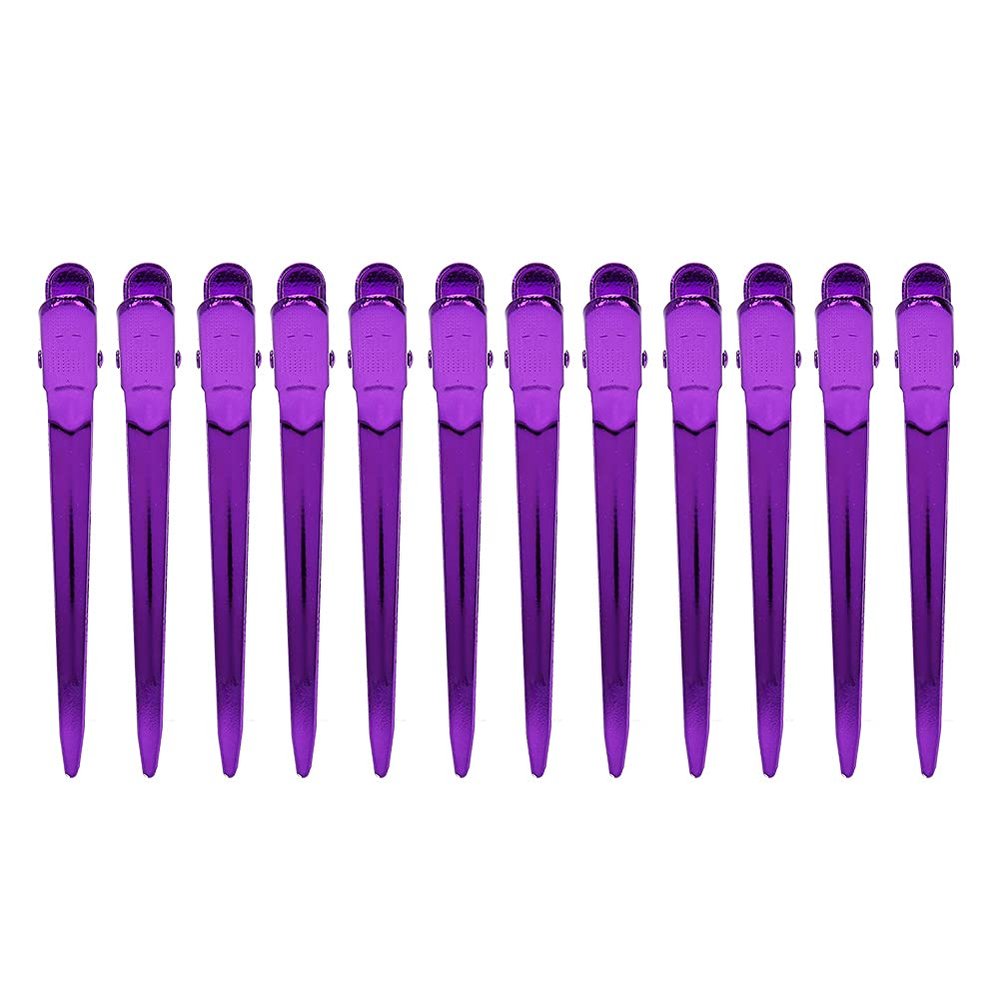 12pcs Hair Clips for Women, Salon Hairdressing Barber Shop Duckbill Hair Clips Hairpin for Styling Sectioning()