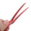 12pcs Hair Clips for Women, Salon Hairdressing Barber Shop Duckbill Hair Clips Hairpin for Styling Sectioning(Red) view 2
