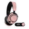 MightySkins Glossy Glitter Skin Compatible with SteelSeries Arctis Nova Pro - Solid Blush | Protective, Durable High-Gloss Glitter Finish | Easy to Apply, Remove, and Change Styles | Made in The USA view 1