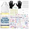 BodyJ4You 157PC Body Piercing Kit Bump Aftercare Treatment | Belly Ring Nose Septum Tragus Ear Cartilage Industrial | Horseshoe Ring Hoop Barbell Stud Spike | 14G 16G 18G 20G | RANDOM Mix Jewelry view 1
