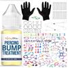 BodyJ4You 157PC Body Piercing Kit Bump Aftercare Treatment | Belly Ring Nose Septum Tragus Ear Cartilage Industrial | Horseshoe Ring Hoop Barbell Stud Spike | 14G 16G 18G 20G | RANDOM Mix Jewelry view 1