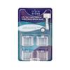 Triple Bristle Brush Head Covers | Includes 4 Covers | Dentist Created & Approved | Pair with your Triple Bristle Original & GO view 1