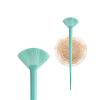 Docolor Fan Brush Professional Blush Brush Soft Vegan Synthetic Makeup Brush for Face Highlighting, Buffing and Blending with Powder Cream Cosmetics Blusher Highlighter Applicator Brush view 1
