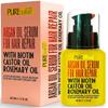PURE NATURE Lux Spa Moroccan Argan Oil Shampoo and Conditioner Set, Heat Protectant Spray, Hair Serum with Keratin, Biotin, Rosemary & Castor Oil for Hair Protection, Repair and Shine (3 Count) view 4