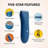 MERIDIAN The Trimmer Original - Body Hair Trimmer for Men, Electric Shaver for Pubic Hair, Chest, Legs & Bikini, Waterproof & Rechargeable, Ocean view 3