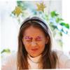 Vaguelly Gold Glitter Star Hair Bands Lightweight Party Head Accessories for New Years Eve Party view 4