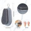 VWMYQ Heavy Duty Fingernail Scrub Brush, Durable Stiff Bristles Hand and Nail Cleaning Brush for Men & Mechanics (Hand Wash Brush - Grey) view 2