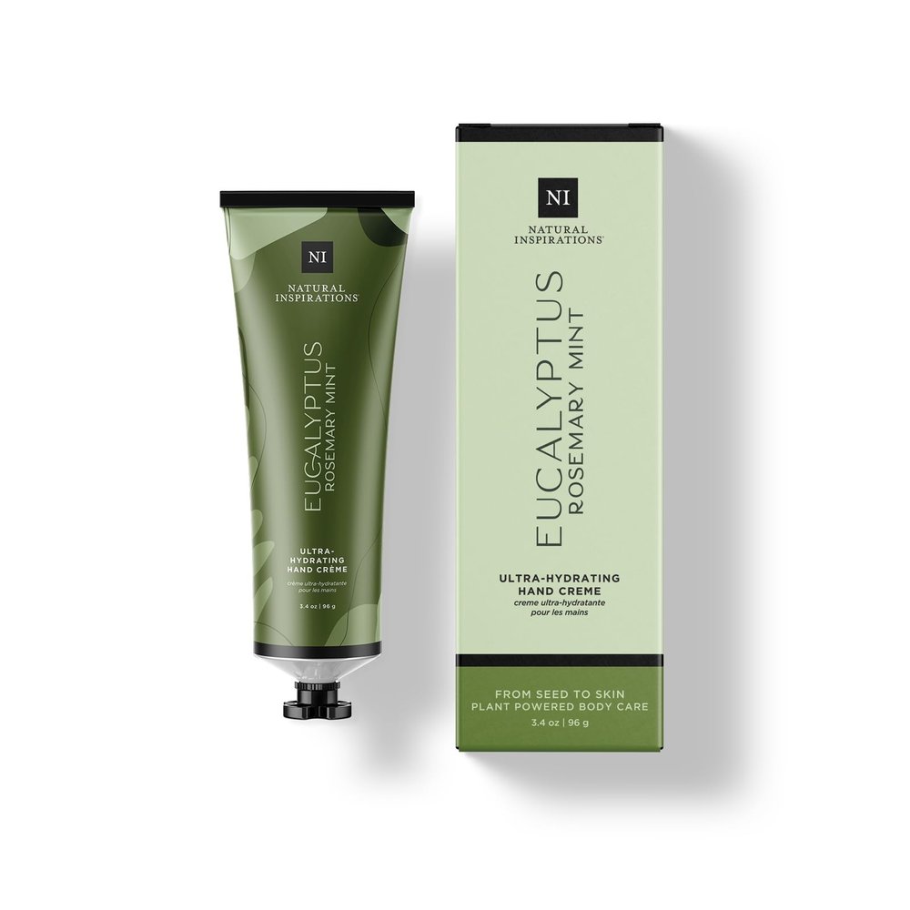 Natural Inspirations Eucalyptus Rosemary Mint Ultra-Hydrating Hand Crme 3.4oz