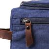 RC ROCKCOW Personalized Toiletry Bag Embroidery Canvas Dopp Kit For Travel Cosmetic and Shaving Bag With Zipper Gift For Men And Women view 2