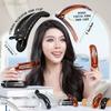 RC ROCHE 6 Pcs Flat Claw Hair Clips for Women Alligator French Barrette Long Thick Hair Duckbill Curved No Slip Grip Lay Flat Side Slide Firm Classic Styling, Large Clear, Brown & Black view 2