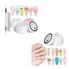 MIZHSE Solid Builder Gel- Sculpture Nail Extension Gel for Nail, Clear Pink White Non-Sticky Hand Carving Gel Modeling Nail Art Gel 15g view 1
