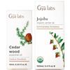 Cedarwood Oil for Hair (0.34 fl oz) & Jojoba Oil for Hair (3.4 fl oz) Set - Aromatherapy Grade Essential Oils Set - Gya Labs view 1