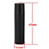 50 Pcs Lip Balm Empty Container Tubes with Twist Bottom and Top Cap, For Make Natural Lip Balm, Black, 3/16oz (5.5ml) view 2