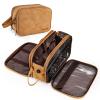BAGSPRITE Large Toiletry Bag for Men, Women Travel Bag with Hanging Hook, Water-resistant Makeup Cosmetic Bag Shaving Kit Organizer, Bathroom Bag for Traveling view 1