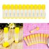 50 Pcs Lip Balm Empty Container Tubes with Twist Bottom and Top Cap, for Make Natural Lip Balm, Yellow, 3/16oz (5.5ml) view 3