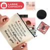 Coume 12 Pieces Thank You Supply Makeup Bag for Women Inspirational Appreciation Gift for Coworker Teacher Nurse Employee Social Worker Volunteer Canvas Cosmetic Bags for Christmas Leaving(Inspiring) view 3