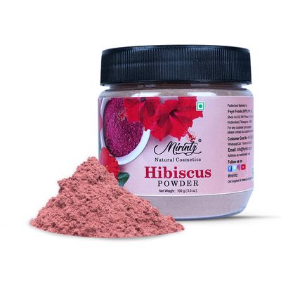 Mirintz Hibiscus Powder, 100 g | Hair Cleansing| Natural| Chemical Free | Pack of 1, Normal