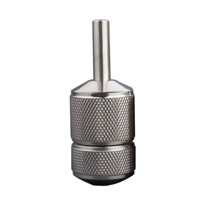 Artibetter Stainless Steel Tube Handle Grips Tip Self Lock Grips for Supplies Body Art Tools 30mm