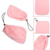 FRCOLOR 2pairs Practical Hand Spa Gloves Beauty Paraffin Wax Mitts Elastic Wrist Fit view 2