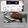 Mobestech 10pcs Silicone Lip Brush Covers -lost Makeup Brush Protective Lip Sleeves for Travel and Storage Transparent Options view 2