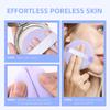 10 Pieces Powder Puff Face Round Makeup Puff for Loose Powder Soft Cotton Cosmetic Foundation Mineral Powder Wet and Dry Makeup Tool - Purple view 4