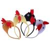 ABOOFAN 12Pcs Chicken Headband Rooster Hair Hoop Headwear Animal Headbands Chicken Costume Hair Band Easter Hallowee Dress-Up Party Supplies view 3
