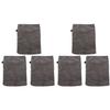 FRCOLOR 6pcs Makeup Washing Gloves Facial Cleaning Mitts for Eye and Face Makeup Removal for Use view 1