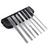 Ajiivao Pedicure Knife Set-7pack, Ingrown Toenail Knife Tools with Portable PU Storage Bag, Superior Steel Nail Knives Cuticle Remover, Professional Foot Repair Kit for Dead skin and Calluses view 1